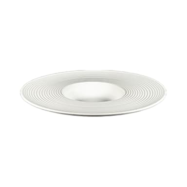 Vertex China E-G23-C Elements White 8 ounce Gourmet Bowl