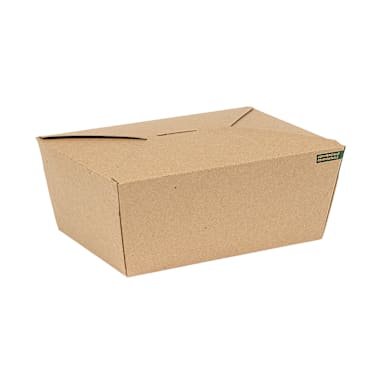 Inno-Pak 194503177 Innobox Edge Kraft 75 oz Takeout Carton