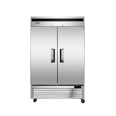 Atosa MBF8507GR S/S 2-Section Reach-In Refrigerator