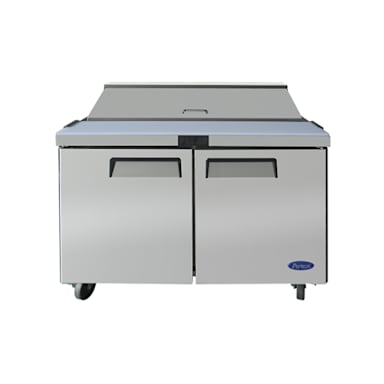 Atosa MSF8302GR 2-Section 48.2"W Sandwich/Salad Prep Table