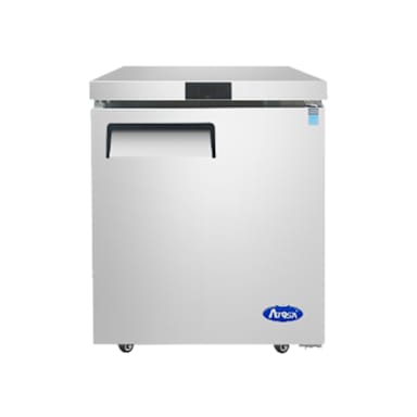 Atosa AUR27SD 1-Section Reach-In Undercounter Refrigerator