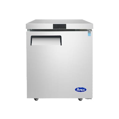 Atosa AUF27SD S/S 1-Section Reach-In Undercounter Freezer