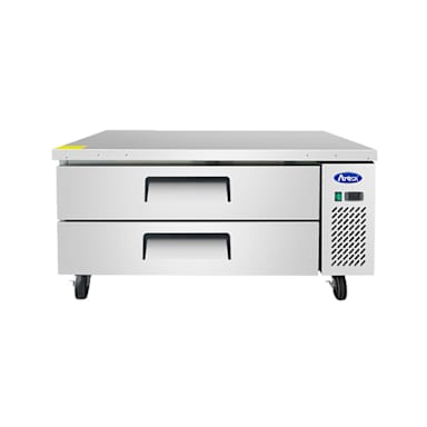 Atosa MGF8450GR S/S 2-Door 7.7 Cu Ft Refrigerated Chef Base
