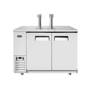 Atosa MKC58GR S/S 57.8" 2-Door Direct Draw Keg Cooler