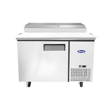 Atosa MPF8201GR S/S 1-Section 44"W Refrigerated Pizza Prep Table
