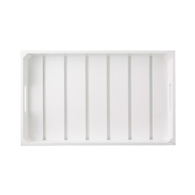 TableCraft CRATE11W White 20-3/4 x 12-3/4 x 2-3/4" Display Crate