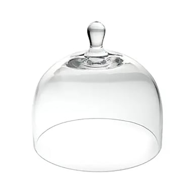 Hospitality Brands HG90052-006 6" x 6"H Glass Cloche - 6 / CS