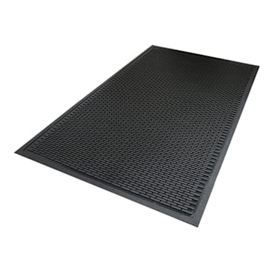 Darling Foodservice Black 4' x 6' Floor Mat