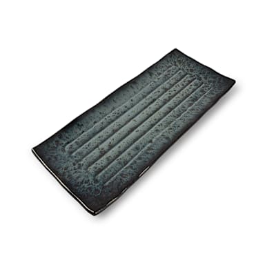 Mikasa 5314988 Umi Blue 13.8 x 5.9" Rectangle Plate