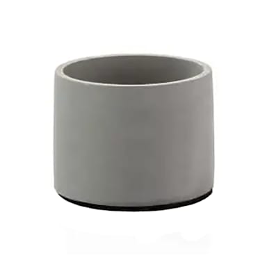 Hollowick 240 3-1/8"Dia x 2-1/2"H Concrete Lamp Base