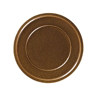 RAK Porcelain EAFP24RT Ease Rust 9.45 in. Flat Rimmed Plate