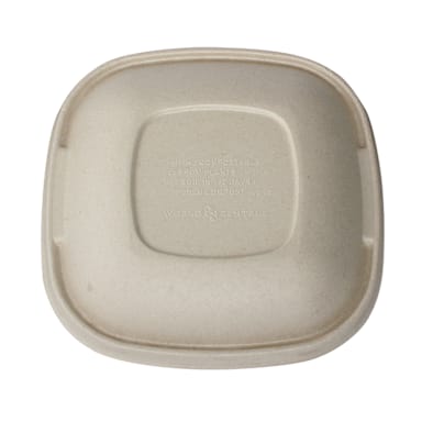 World Centric BQL-SC-24-LF Fiber Lid for 24-48 oz Sq Bowl