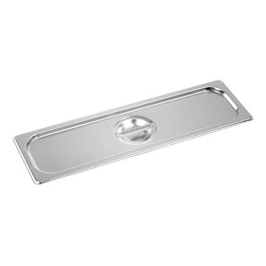 Darling Foodservice S/S Solid 1/2 Size Long Food Pan Lid