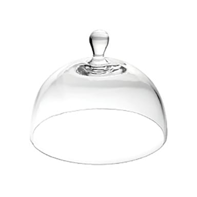 Hospitality Brands HG90053-001 Handmade 7.5" Glass Cloche
