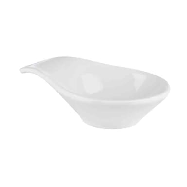 APS Germany APS 84452 White 2-1/8 Oz. Stack Melamine Bowl