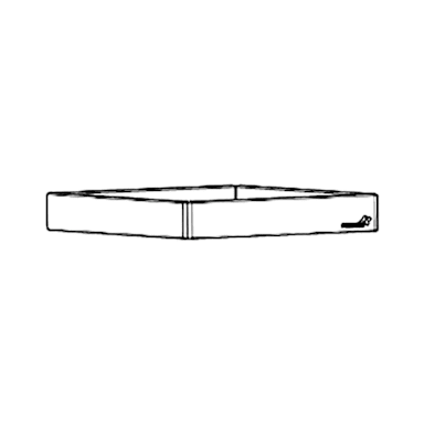 Rosseto LDF008 Chamber Holder for LD154 Beverage Dispenser