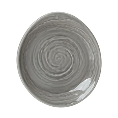 Steelite 1402X0063 Scape Grey Dinner 6 Plate
