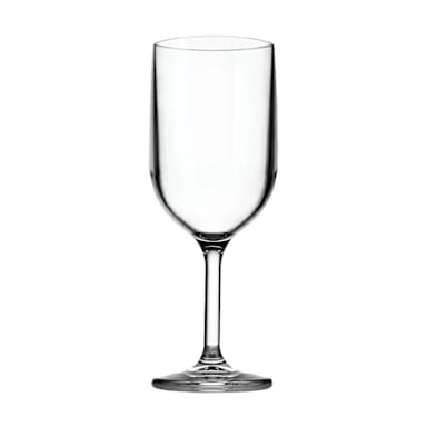 DriniQue VIN-WG-CLR-24 Tritan 12 Oz. Wine Glass