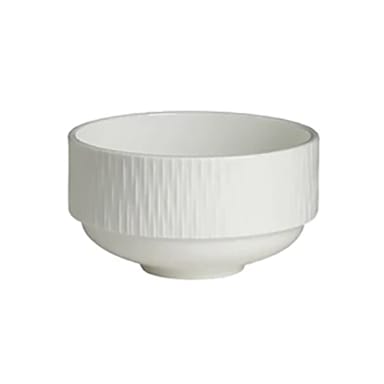 Folio 4422RF014 Lucia White Bone China 10 ounce Soup Cup