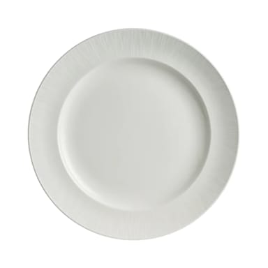 Folio 4422RF003 Lucia White Bone China 10" Plate