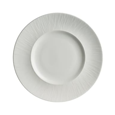 Folio 4422RF002 Lucia White Bone China 11" Plate