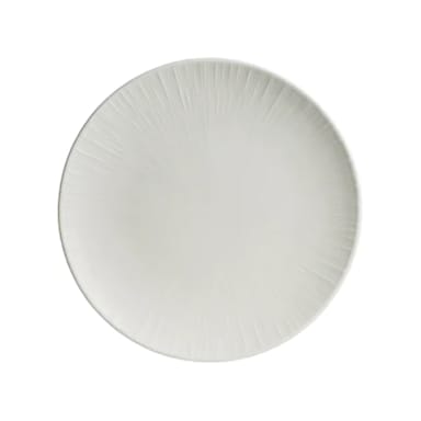 Folio 4422RF070 Lucia White Bone China 6" Coupe Plate