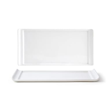 FOH DAP014WHP23 Nouvelle Small 10 x 5" Flat Platter