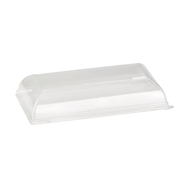 PackNWood 210BCHICL91181 Clear 7.08 x 3.54 x 1.18 Plate Lid
