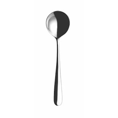 Arcoroc EQ285 Burlington 18/10 6-1/4" Bouillon Spoon - Dozen