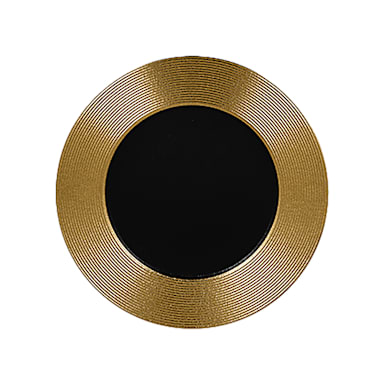 RAK Porcelain MFEVFP27GB Gold Metalfusion 10.6 in Flat Plate