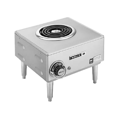 Wells H-33 1-Burner Electric Countertop Hot Plate
