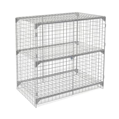 Global Industrial Equip 184092 Gray 60 x 60 x 24" Security Locker
