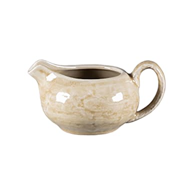 RAK Porcelain KSCR15VL Krush Vanilla 5 oz Creamer w/ Handle