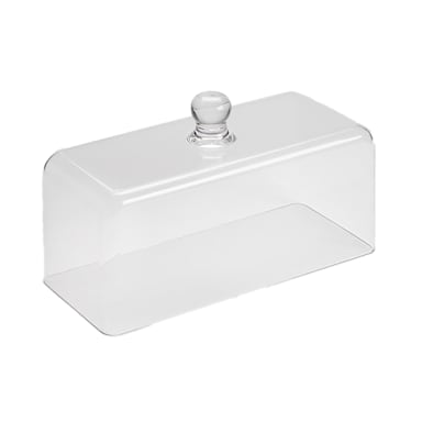 American Metalcraft LFTD135 Polycarbonate 13.5 x 5.9 Rect. Dome Cover