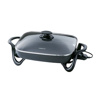 National Presto Ind. 06852 120V Ceramic Electric Skillet with Cover
