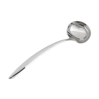 Bon Chef 9456HF S/S 6 ounce Serving Ladle w/ Hammered Finish