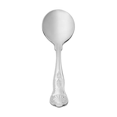 Libbey - Formerly World Tableware 244 016 Kings 18/0 5-3/4" Bouillon Spoon - Dozen