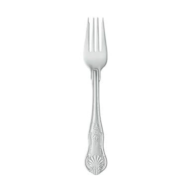 Libbey - Formerly World Tableware 244 038 Kings 18/0 7" Salad Fork - Dozen