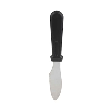 TableCraft 10929 S/S 9.25" Sandwich Spreader with Black Handle