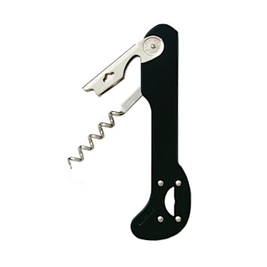Franmara 2034-BU-01 Black Boomerang 5-5/8" Waiters Corkscrew