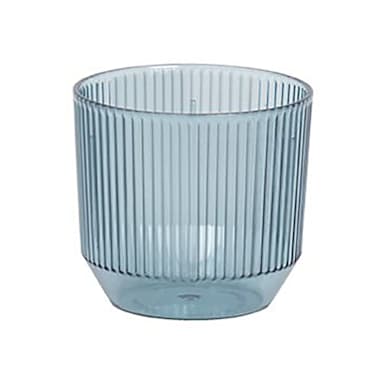 FOH ADO012BLT23 Gatsby Peacock Plastic 10 ounce Rocks Glass