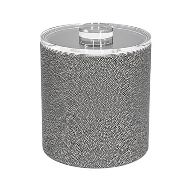 FOH RIB018GYL21 Belize Smoke 3.5 quart Ice Bucket - 4 / CS