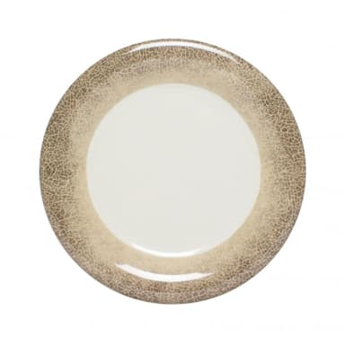 Thunder Group DM007J Jazz 7-5/8" Wide Rim Melamine Plate - Dozen