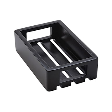 American Metalcraft MWH1 Wood 10.13 x 6.5 x 2.5" Display Crate