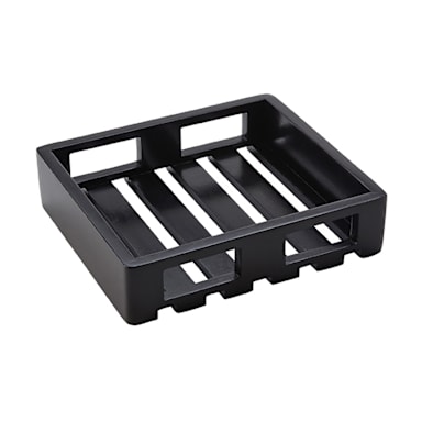 American Metalcraft MWH2 Wood 11.63 x 10.13 x 2.5" Display Crate