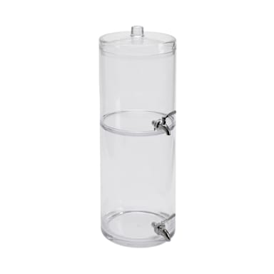 American Metalcraft JUICE6 2-Pc. Stacking Beverage Dispenser Set