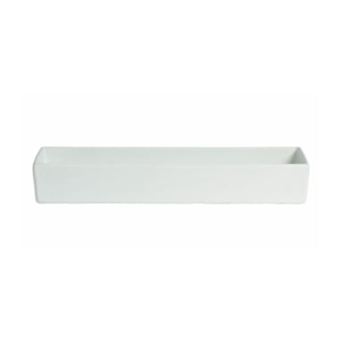 G.E.T. COMP10WW White Cast Aluminum 2 quart Rectangle Bowl