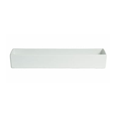 G.E.T. COMP17WW White Cast Aluminum 6.3 quart Rectangle Bowl