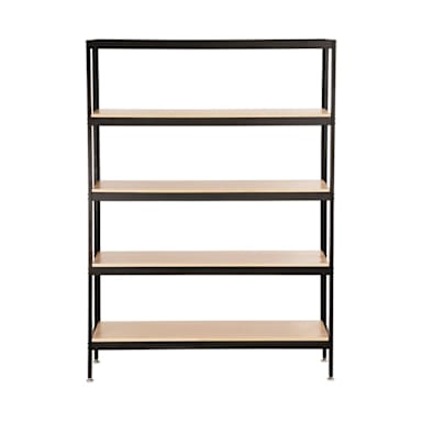 Cal-Mil 23414-48-71 Blonde 4-Tier 48 x 16 x 72" Display Rack