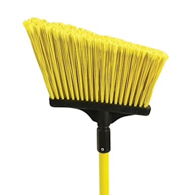 O-Cedar 91355 Yellow 13"W Maxisweep Angle Broom - 4 / CS